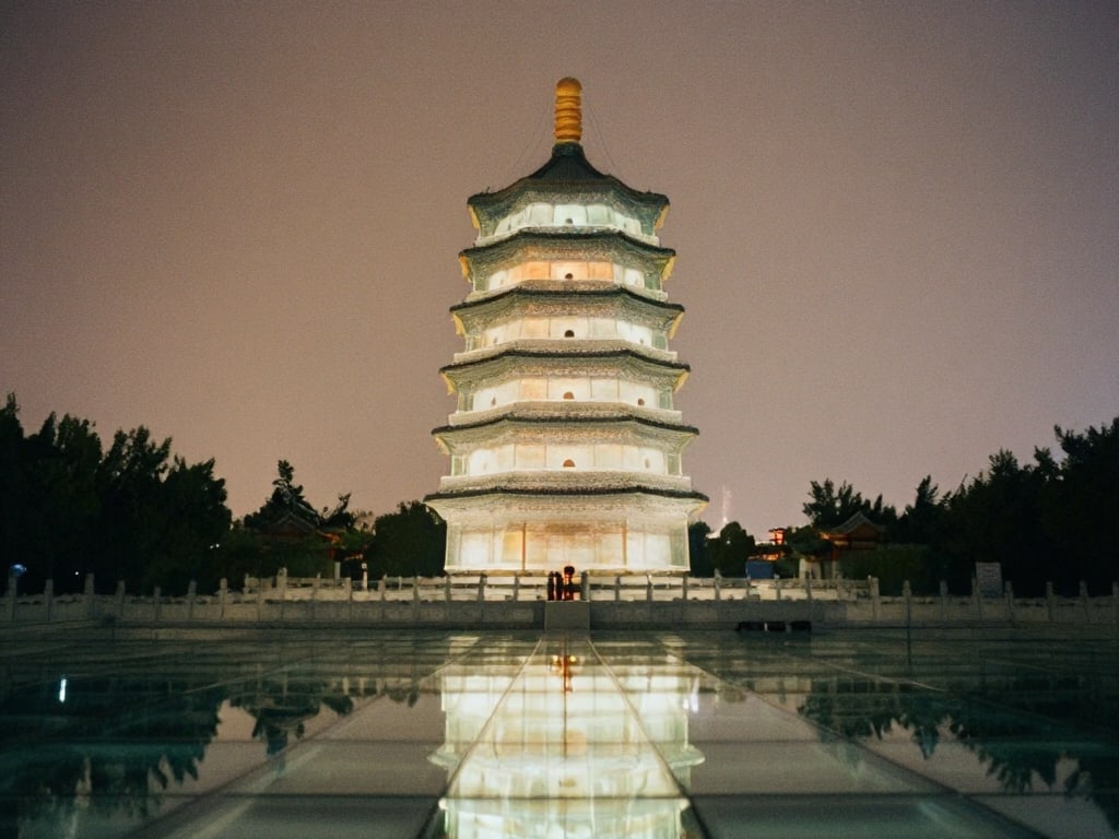 大报恩寺遗址 · 琉璃塔的光